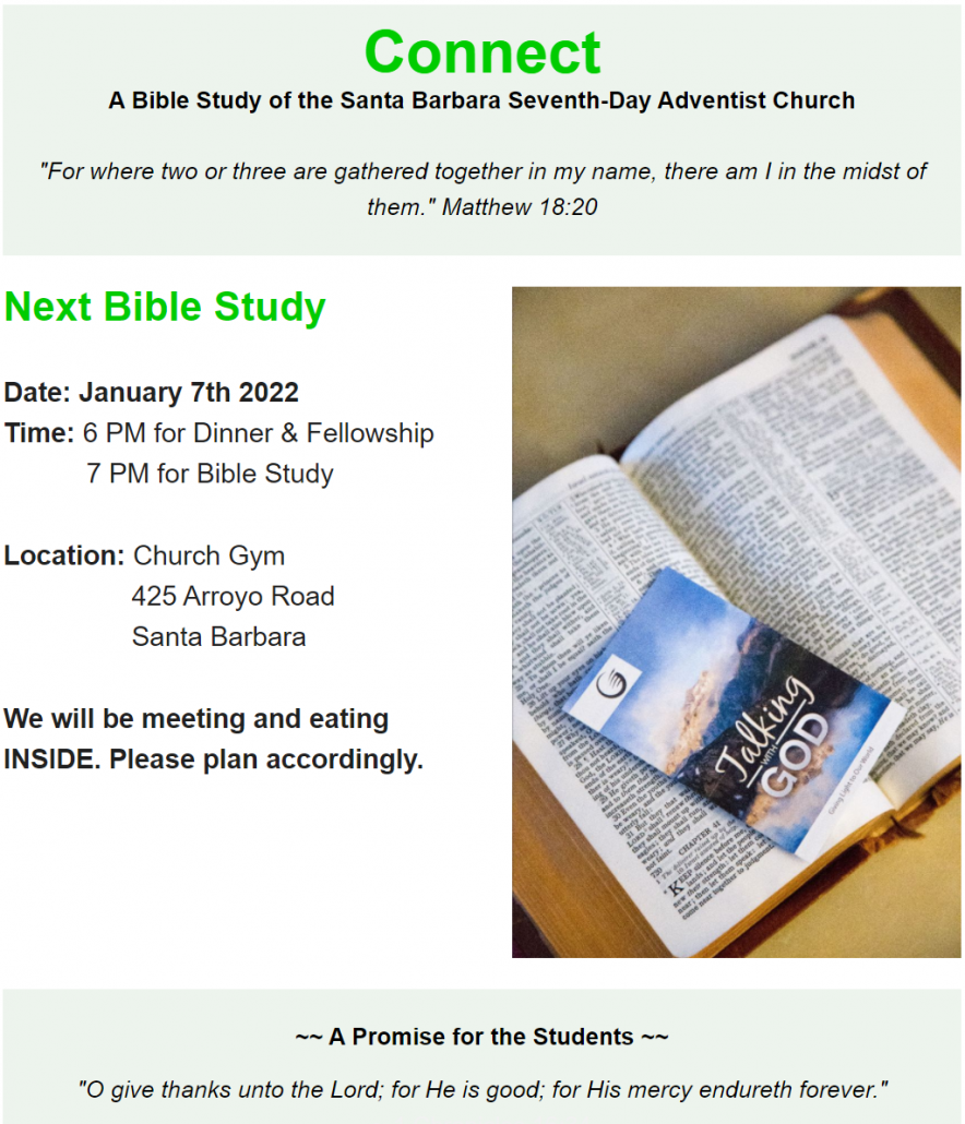 Connect Bible Study Ministry