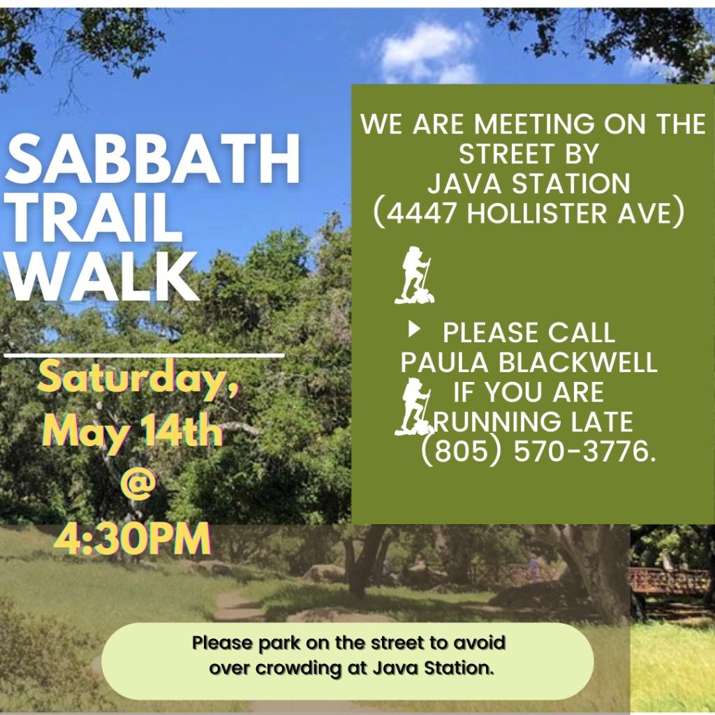 Sabbath Afternoon Walk/Hike